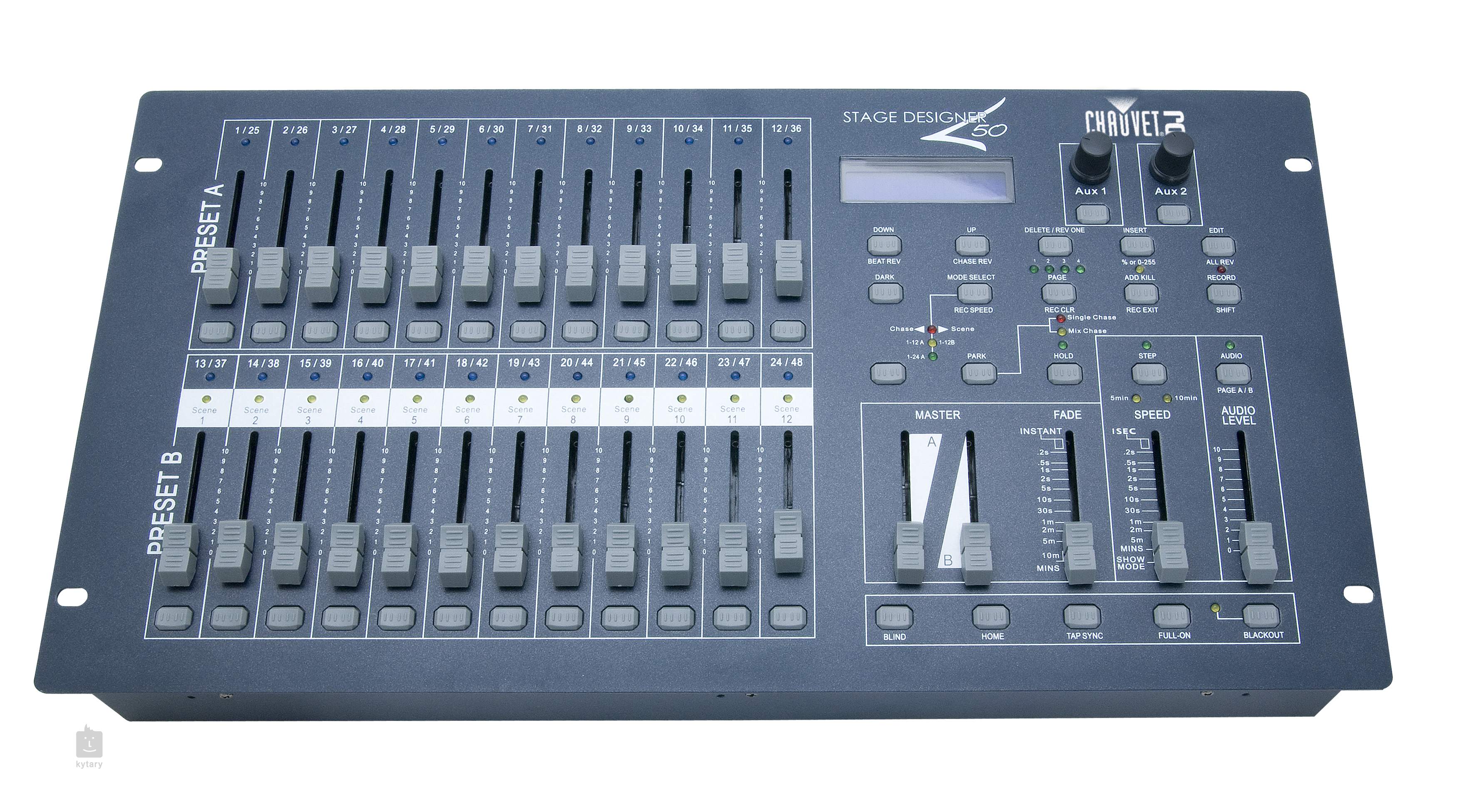 CHAUVET Stage Designer 50 (použité) DMX kontroler