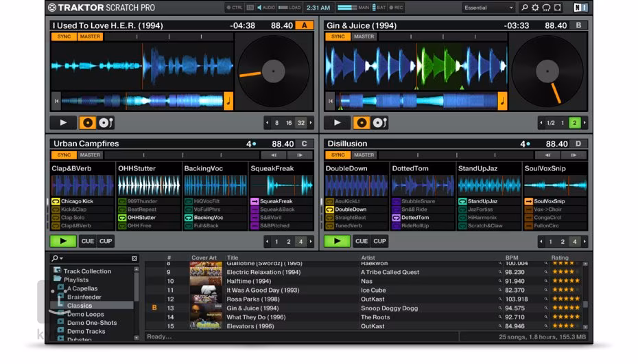 Native Instruments Traktor Scratch A10 – Occasion Contrôleur DJ Numérique