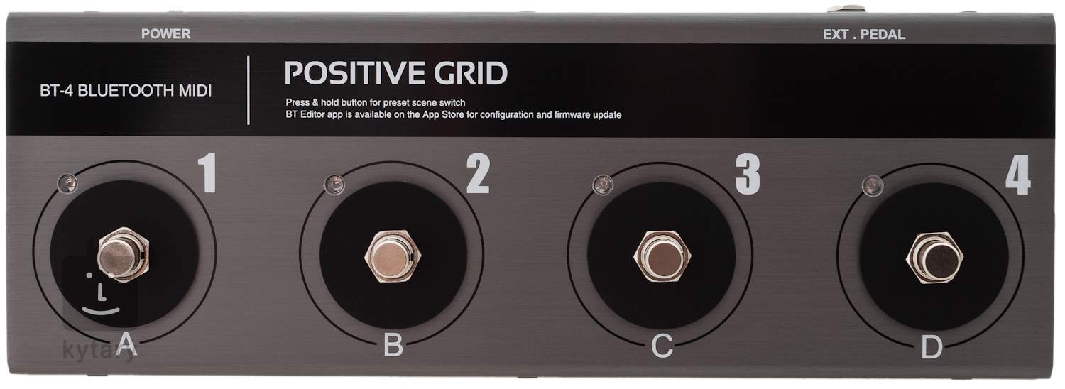 Positive Grid BT4 Bluetooth Midi Footswitch