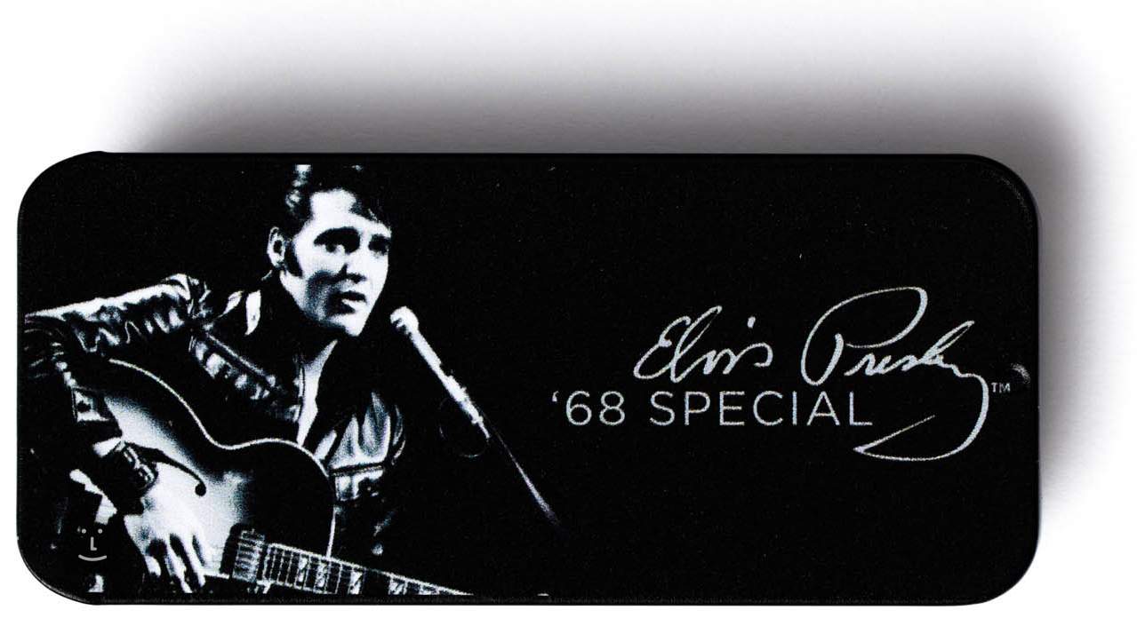 DUNLOP Elvis Presley Pick Tin '68 Special Signature trsátka