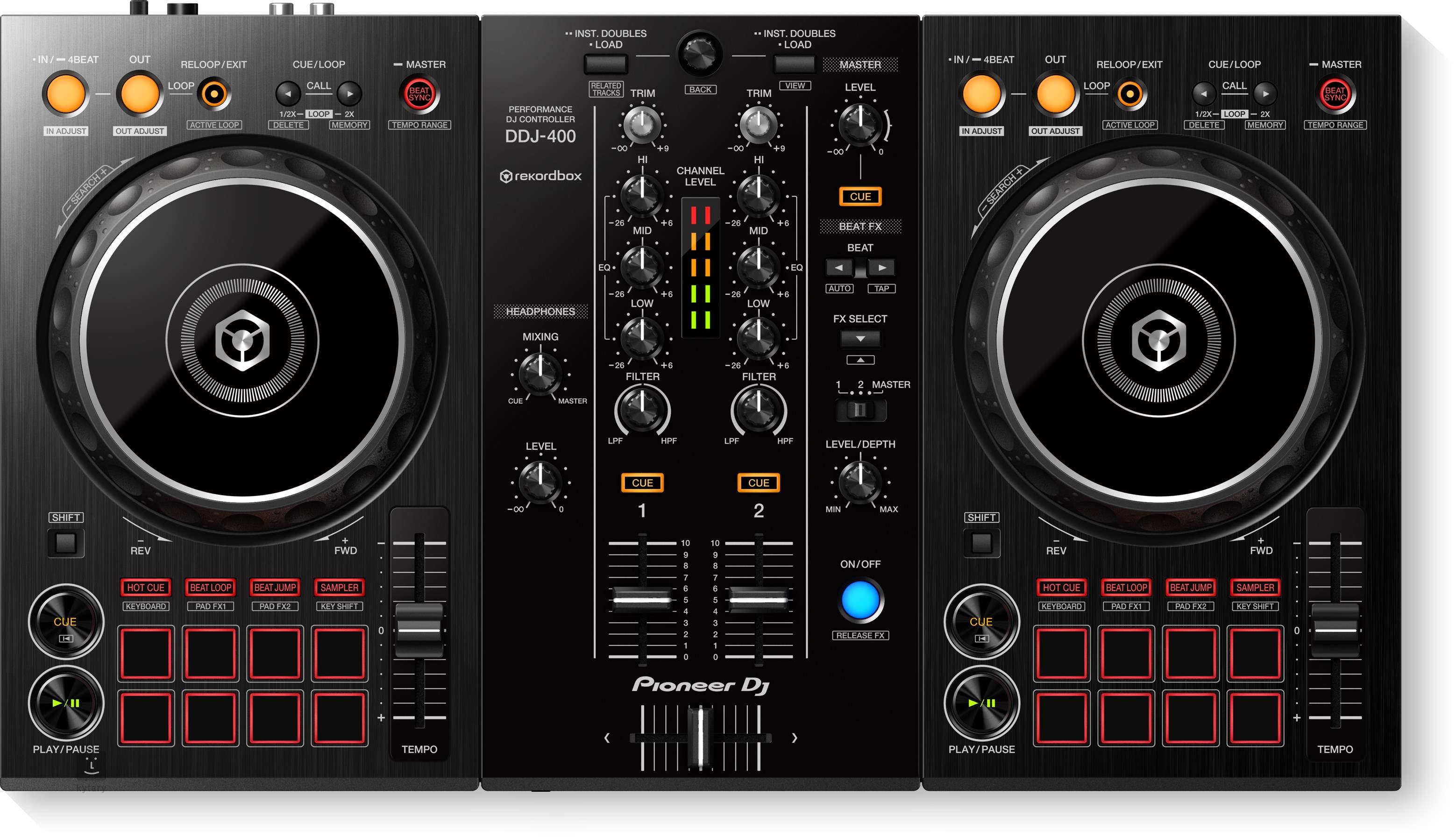 PIONEER DJ DDJ-400 DJ kontroler | Kytary.cz
