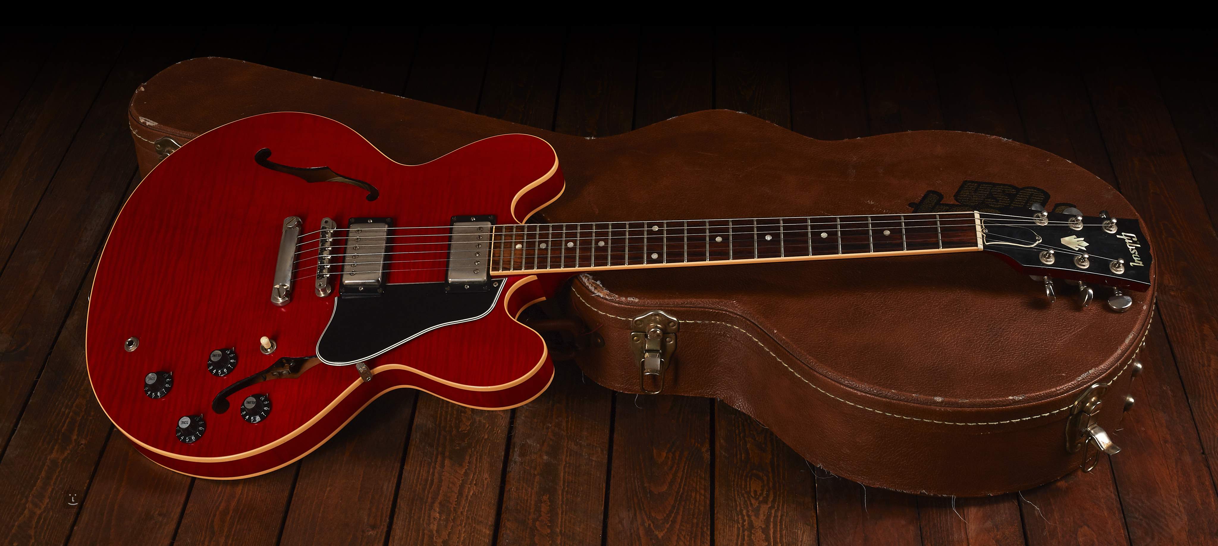 GIBSON 1995 ES-335 Dot Reissue Cherry Red