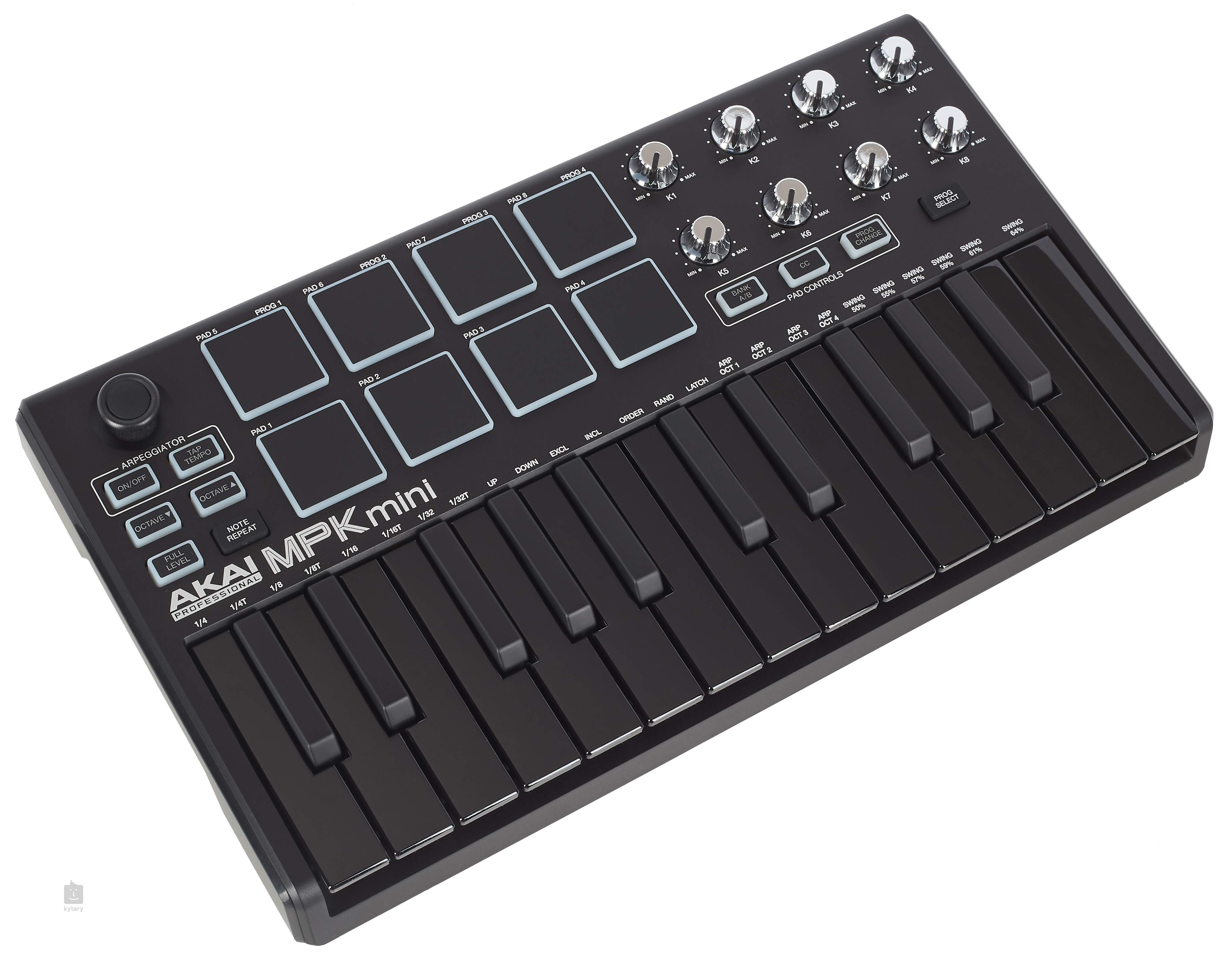 AKAI MPK Mini mkII Black ltd. edition USB/MIDI keyboard Kytary.cz