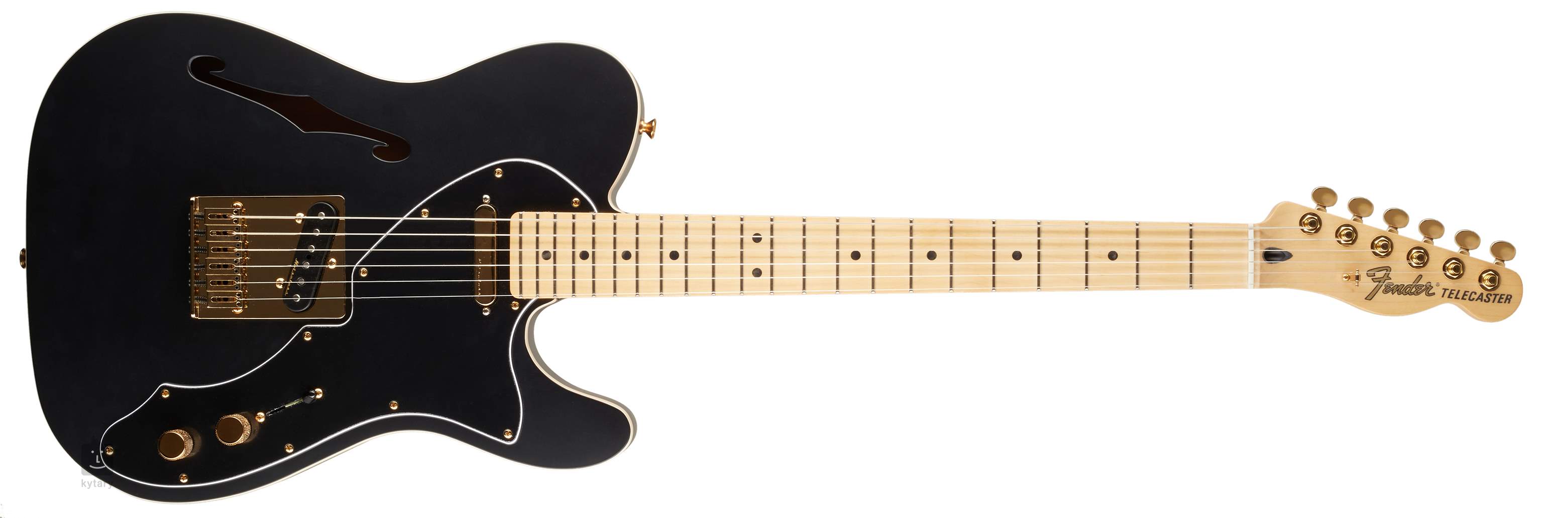 FENDER LTD Deluxe Telecaster Thinline MN SBK Elektrická kytara Kytary.cz