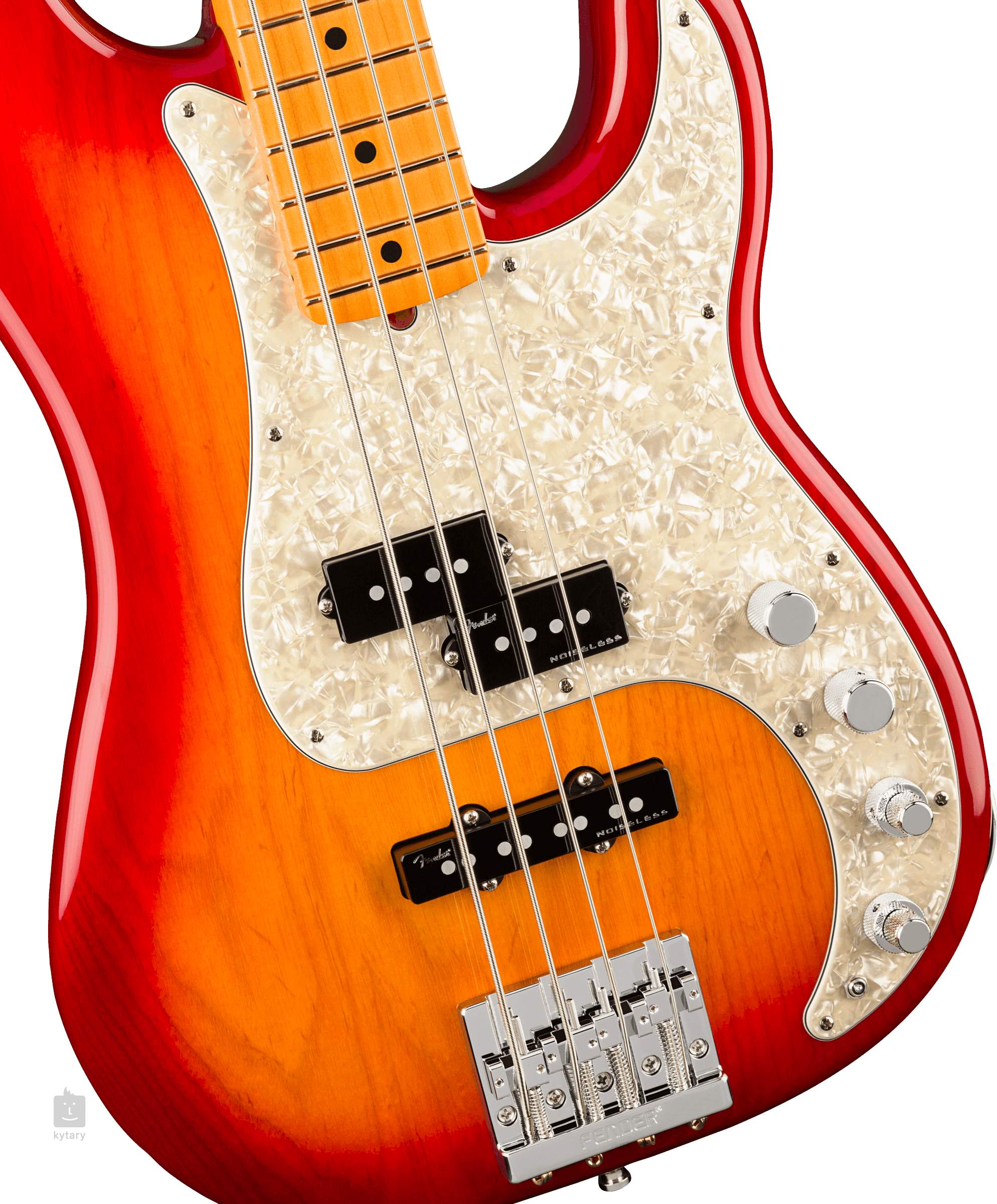 Fender American Ultra Precision Bass Mn Prb Elektrická Baskytara