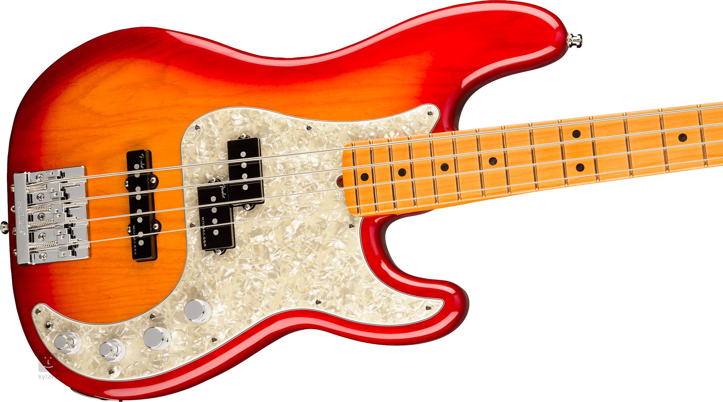 Fender American Ultra Precision Bass Mn Prb Elektrická Baskytara