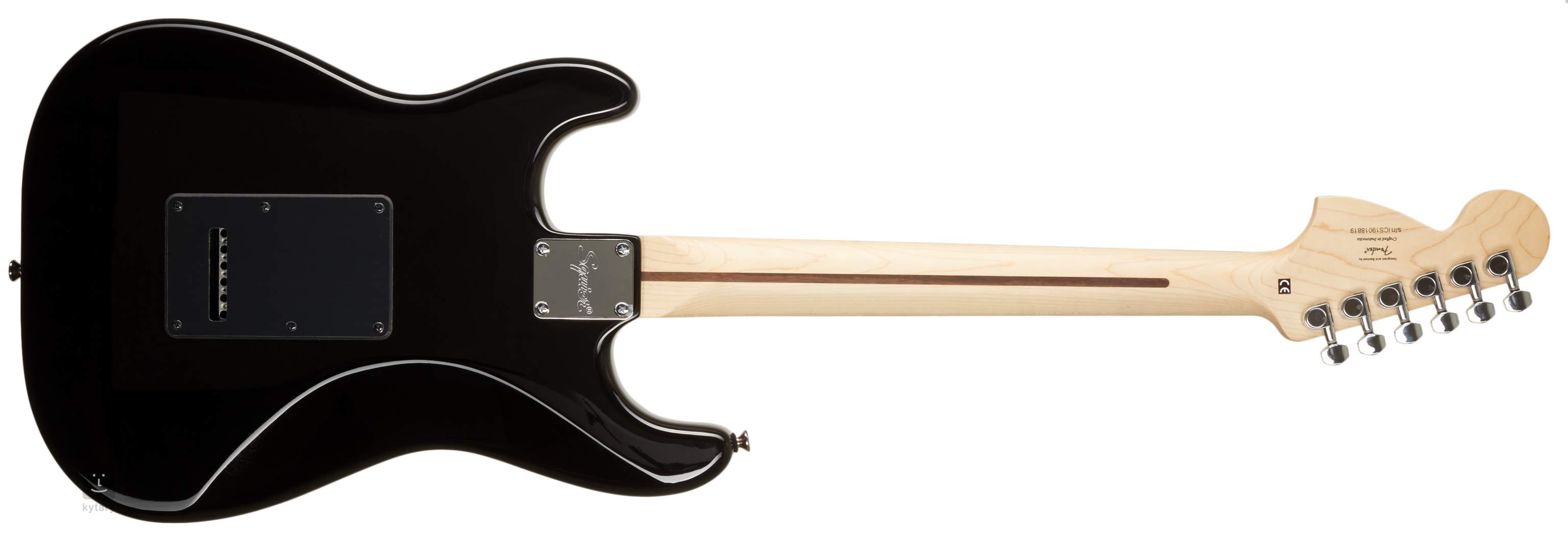 FENDER SQUIER Standard Stratocaster HSS LRL Black and Chrome Elektrická