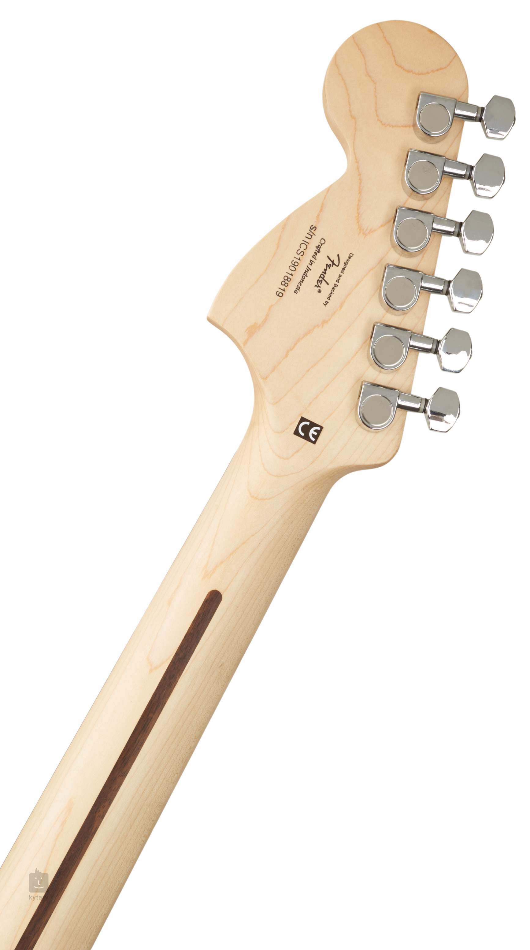 FENDER SQUIER Standard Stratocaster HSS LRL Black and Chrome Elektrická