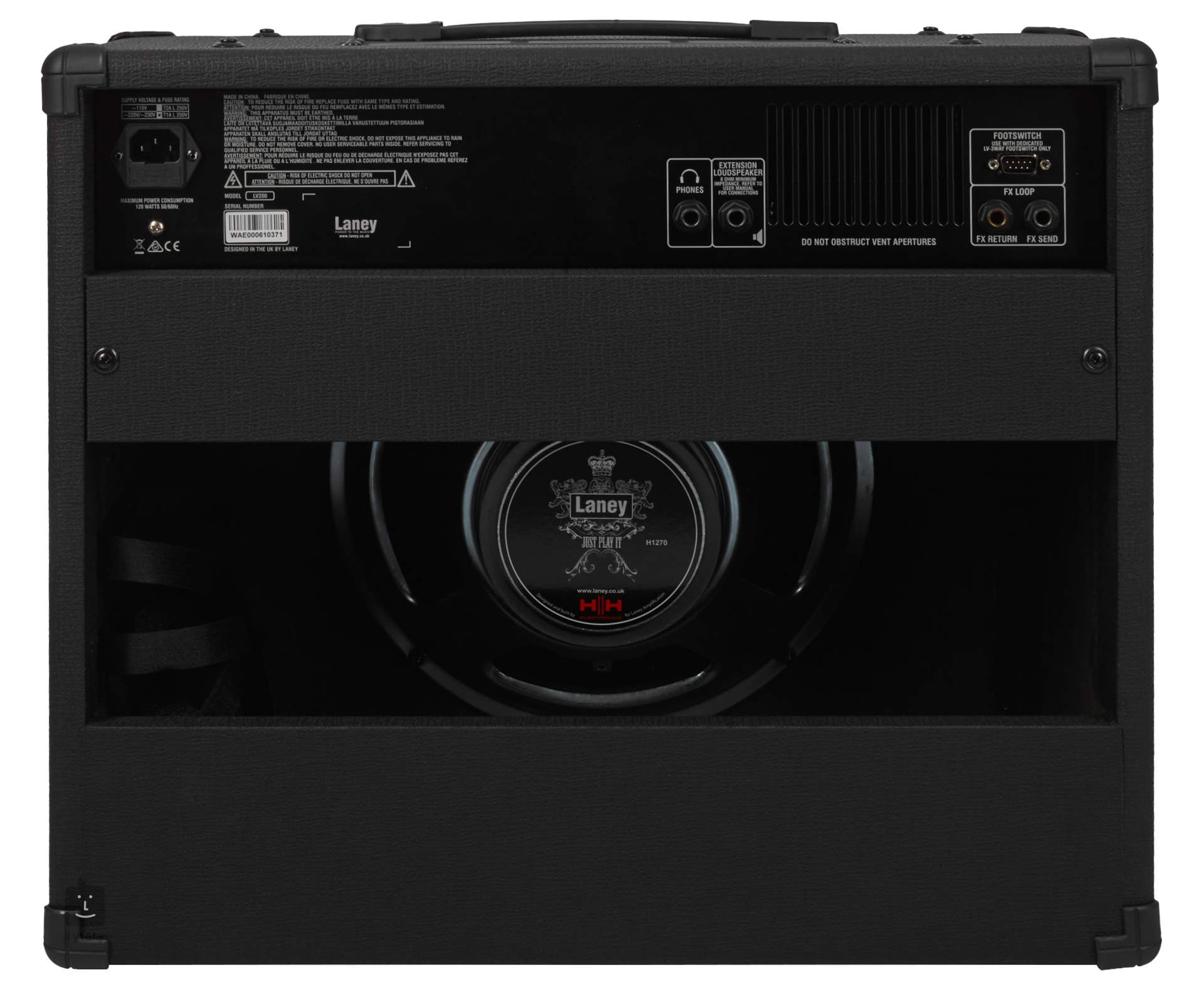 LANEY LV200 Kytarové hybridní kombo Kytary.cz