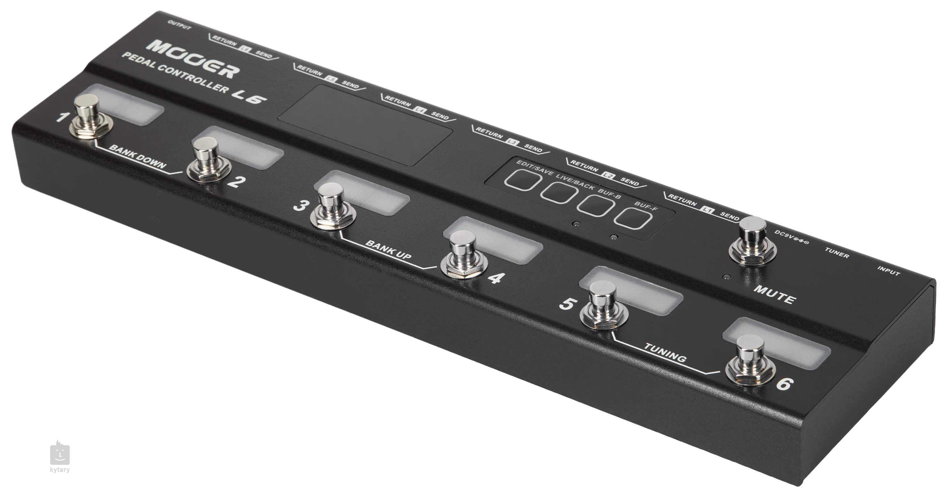 MOOER Pedal Controller Loop 6 Nožní přepínač Kytary.cz