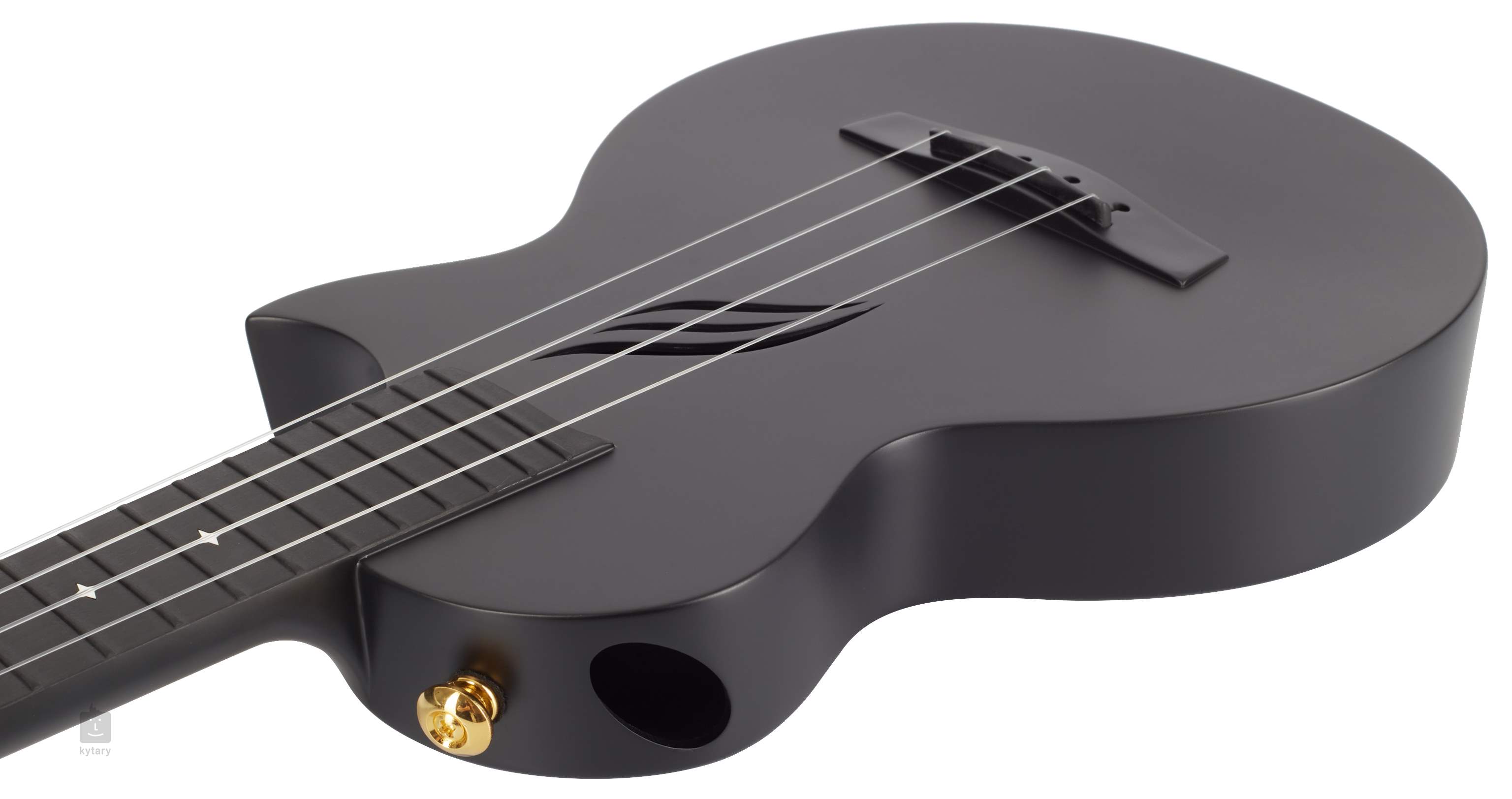 CASCHA HH 2258 Carbon Fibre Ukulele Set Black Akustické ukulele Kytary.cz