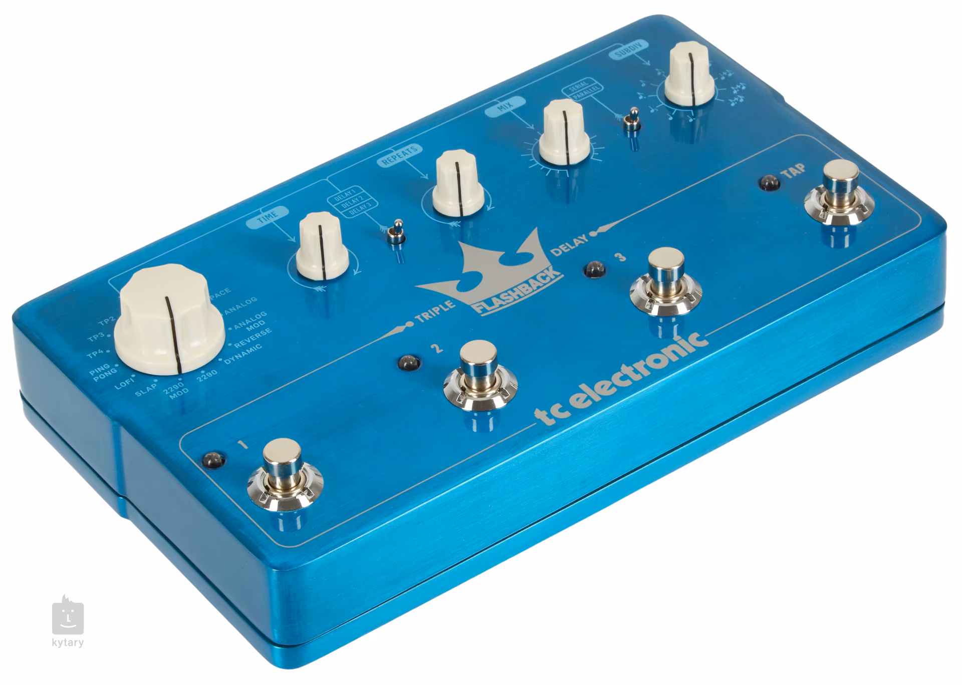 Tc electronic flashback triple delay kytarov efekt kytary cz