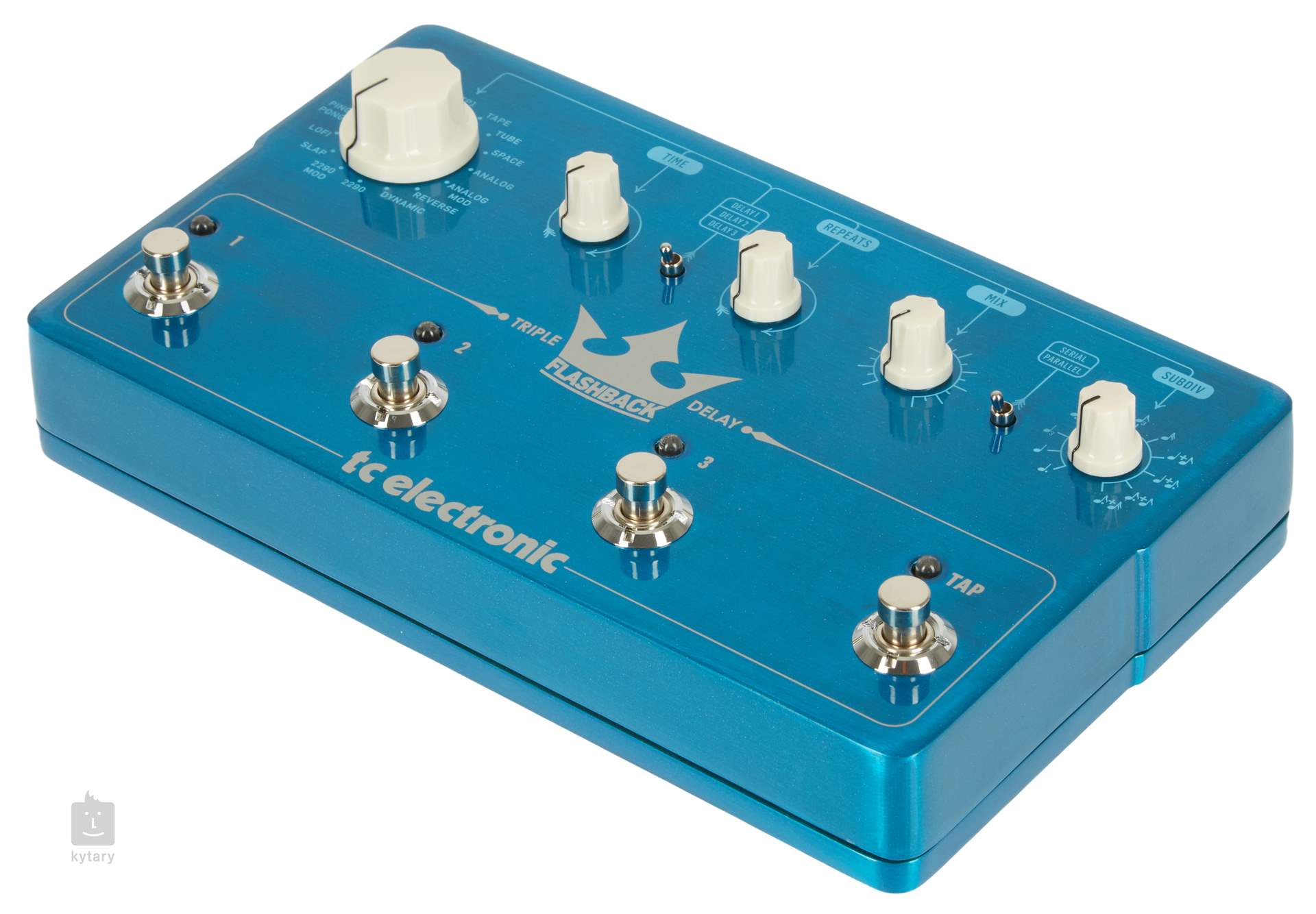 Tc electronic flashback triple delay kytarov efekt kytary cz