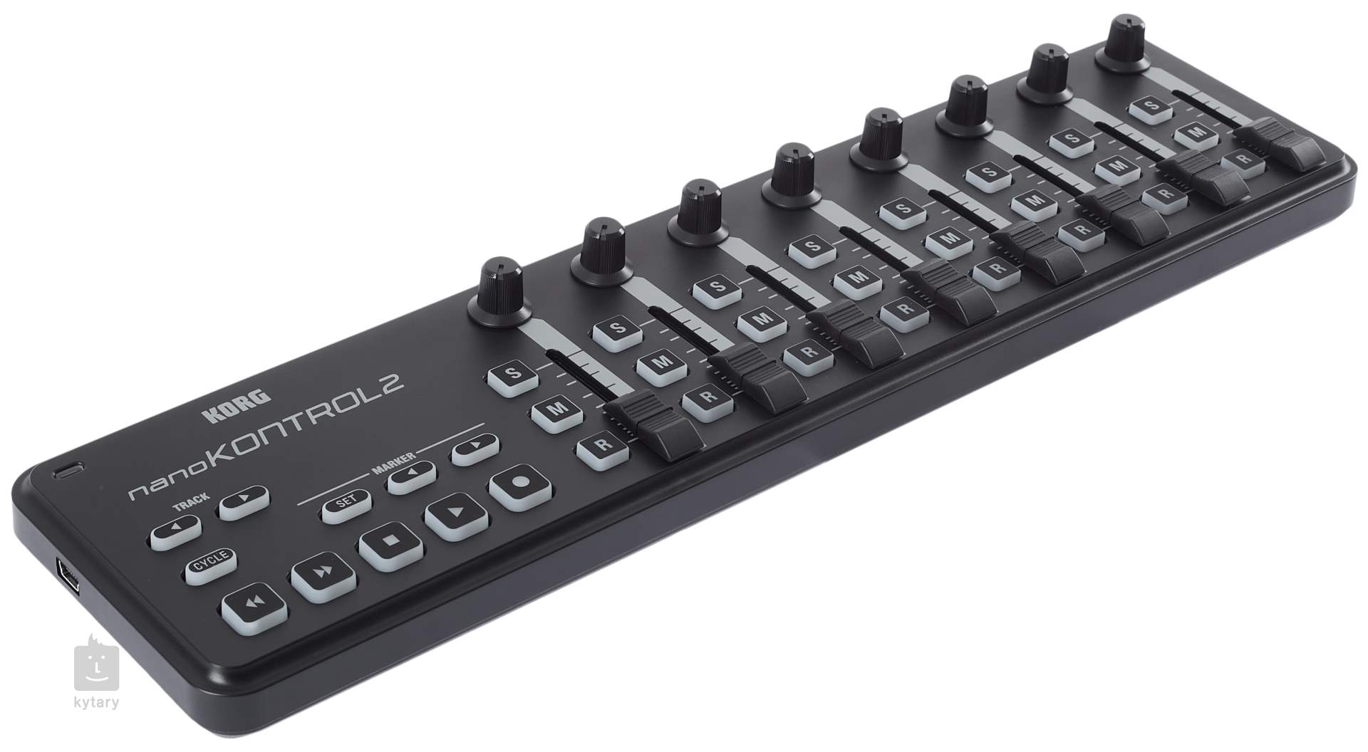 KORG nanoKONTROL2 BK USB/MIDI kontroler | Kytary.cz