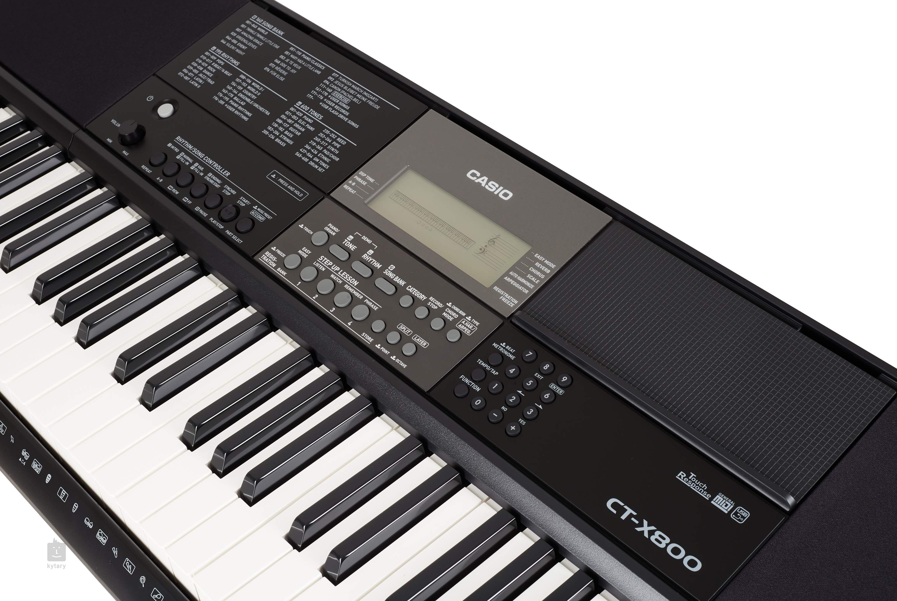 CASIO CT X800 Klávesy s dynamikou úhozu Kytary.cz