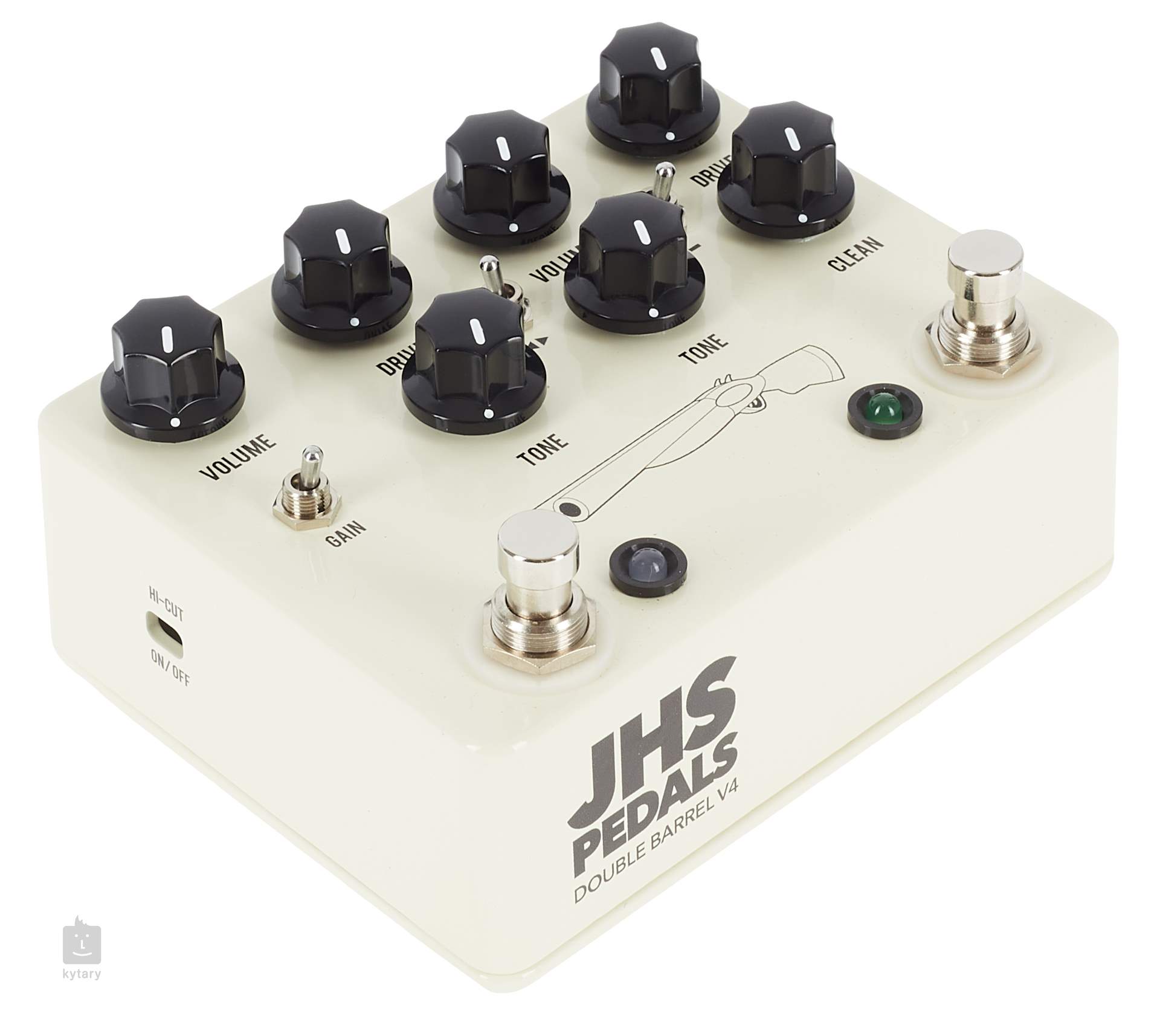 JHS PEDALS Double Barrel V4 Kytarový efekt Kytary.cz