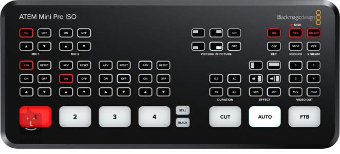 BLACKMAGIC DESIGN ATEM MINI PRO ISO