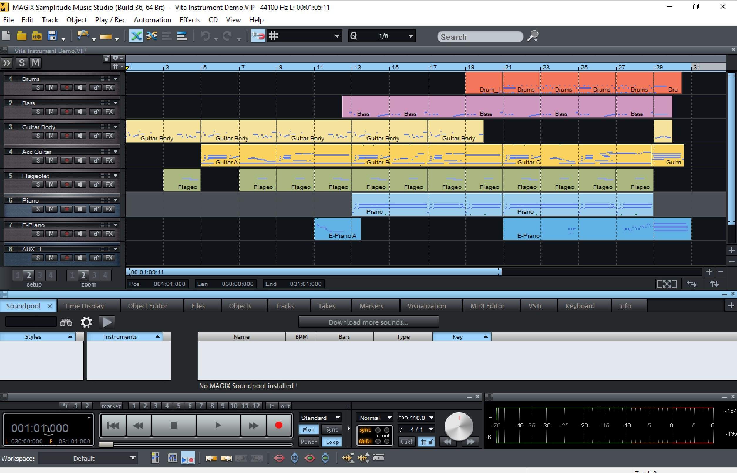 MAGIX Samplitude Music Studio 2023 for Windows