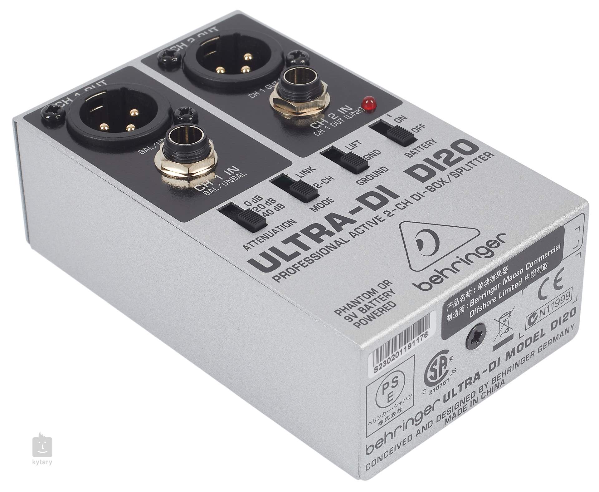 BEHRINGER DI20 DI Box Kytary.cz