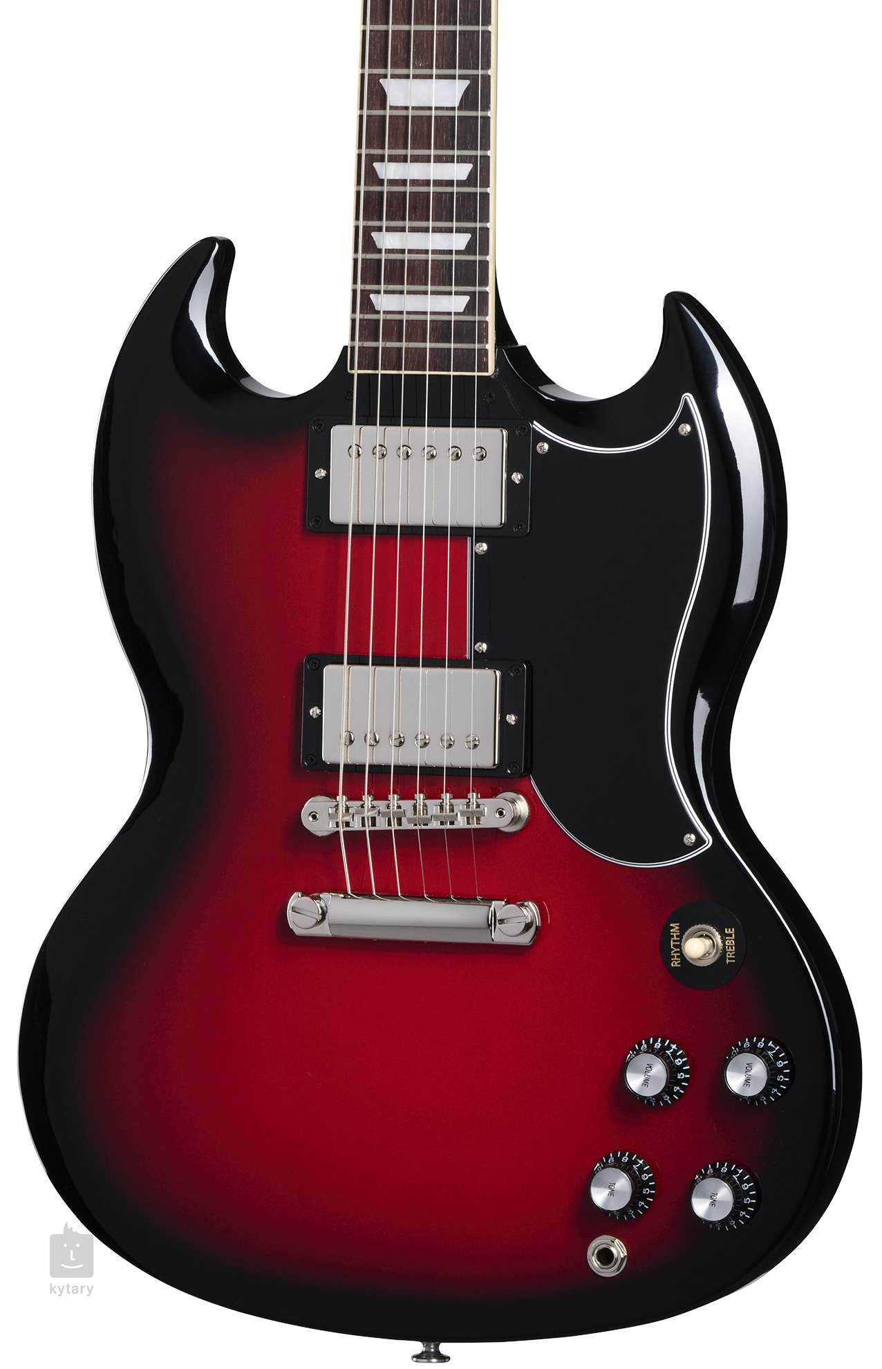 Gibson Sg Standard 61 Stop Bar Cardinal Red Burst Elektrická Kytara Kytarycz