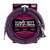 ERNIE BALL 25' Braided Cable Black/Purple