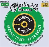 MARTIN Authentic Marquis 80/20 Bronze 12-String Extra Light