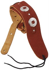 Perri's Leathers 298 Suede Conchos Brown