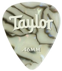 Taylor Celluloid Picks 0.46 Abalone