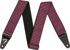 Fender Houndstooth Strap Pink