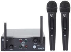 AKG WMS40 Mini2 Vocal Set Dual ISM 2/3 - Duales Wireless-Set