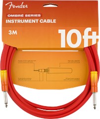 Fender Ombré Instrument Cable 10' Tequila Sunrise - Instrumentenkabel