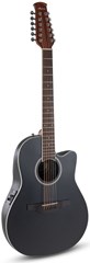 Applause AB2412II Mid Cutaway 12 Black Satin