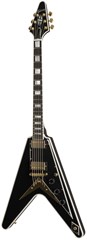 Gibson CS Flying V Custom w/ Ebony Fingerboard Gloss Ebony