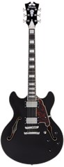 D'Angelico Premier DC Double Cutaway Stop-Bar Tailpie CE Black Flake