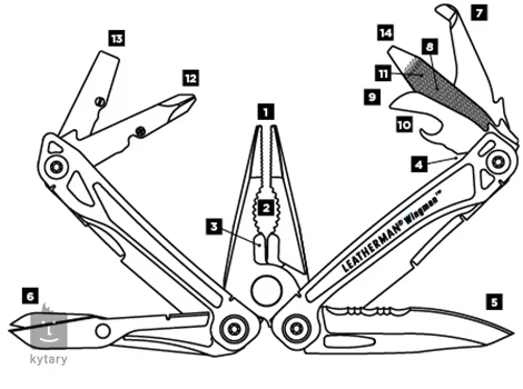 Leatherman WINGMAN 2018 - Universal-Tool