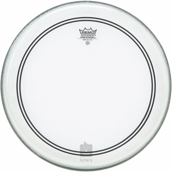 Remo 8" PowerStroke 3 Clear - Tomtom-Trommelfell