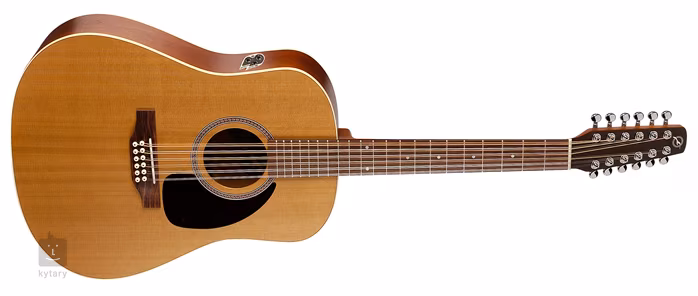 Seagull Coastline S12 Cedar QI - Zwölfsaitige elektroakustische Gitarre