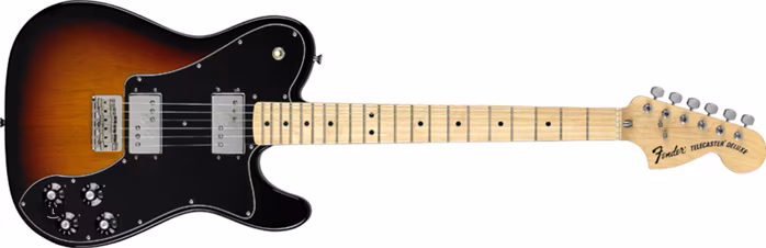 Fender 72 Telecaster Deluxe MN 3SB - E-Gitarre
