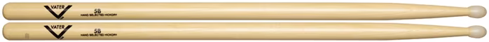 Vater 5B Nylon tip - Hickory-Drumsticks