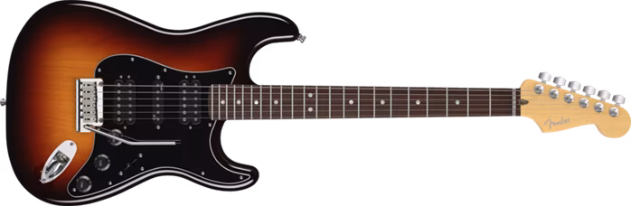 Fender American Deluxe Stratocaster HSH RW 3CS - E-Gitarre