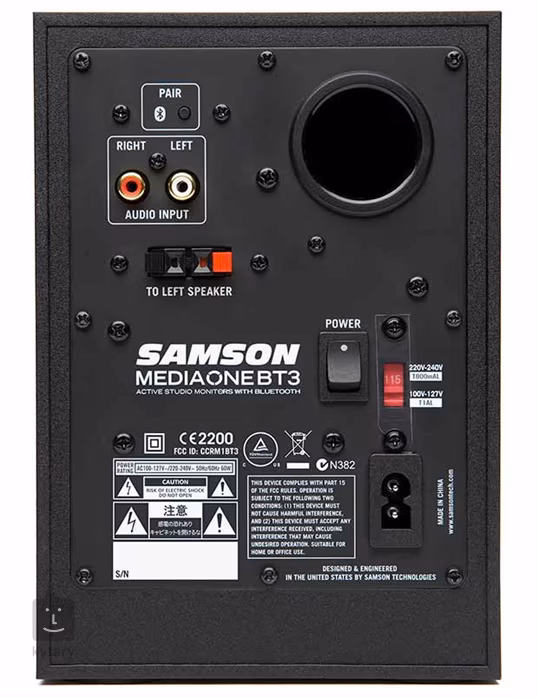 Samson Media One BT3 - Aktive Studiomonitore