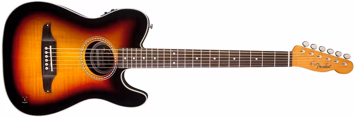 Fender Fender Telecoustic Premier 3CS - Elektroakustische Gitarre