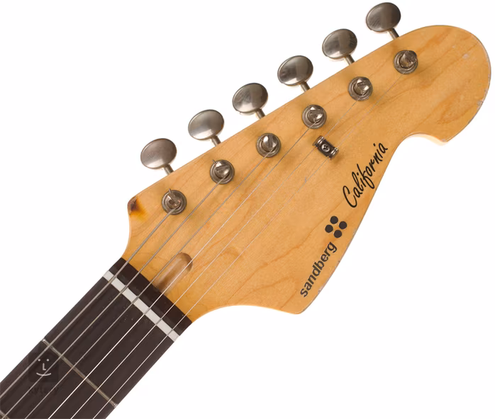 Sandberg California ST-S BK RW Hardcore Aged - E-Gitarre