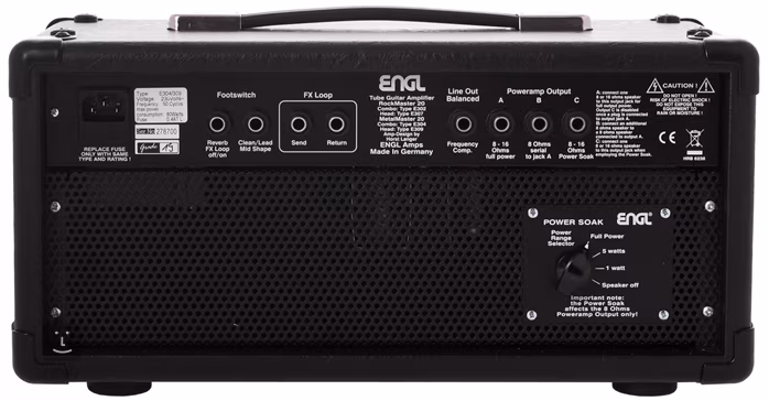 Engl Metalmaster 20 Head - Gitarren-Röhrenverstärker