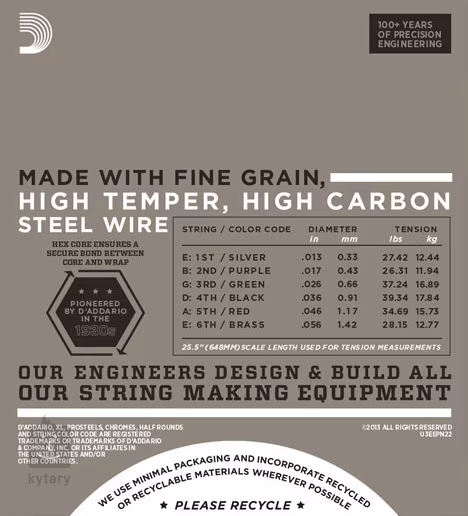 D'Addario EPN22 - Saiten für E-Gitarre