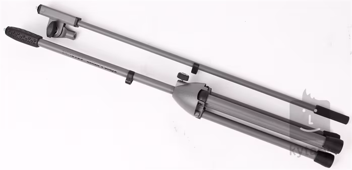 K&M 21060 Soft Touch grey - Mikrophon-Ständer