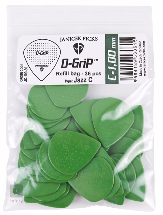 D-GriP Jazz C 1.00 36 pack - Plektren