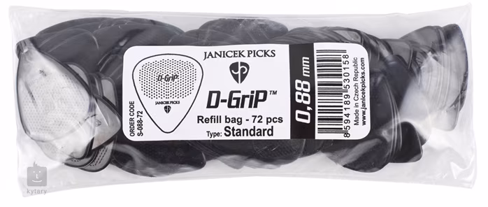 D-GriP Standard 0.88 72 pack - Plektren