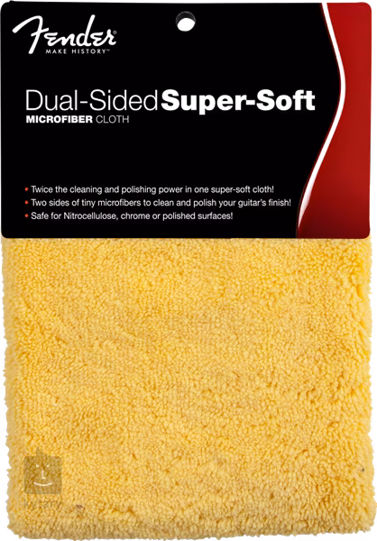 Fender Super-Soft Dual-Sided Microfiber Cloth - Reinigungstuch