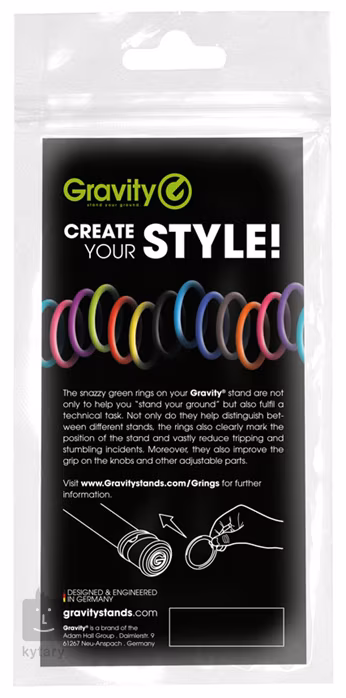 Gravity Ring Pack Sunshine Yellow - Zubehör für Ständer